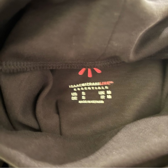 Isaac Mizrahi Essential Black Long Sleeve Turtleneck Top Small - Picture 4 of 5